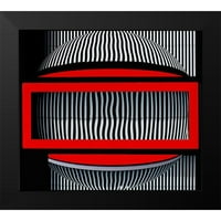 Pearson, Wayne crna modernog uokvirenog muzeja Art Print pod nazivom - Crveni okvir sa stavom