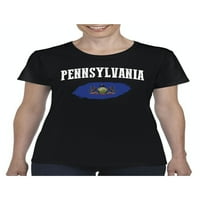 Mama omiljena - ženska majica kratki rukav, do žena veličine 3xl - Philadelphia Pennsylvania
