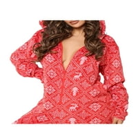 Ženska za spavanje kombinezon Ležerne prilike Cvjetni odmor Onesie pidžama za odrasle