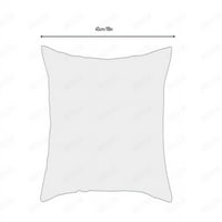 Njshnmn Moderni jastuk pokriva dnevni boravak kauč kauč kauč kvadratni jastuk jastuk, 18 × 18