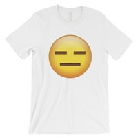 Emoji-Emotion Bels Muški bijeli stav Prazan kostim za majicu Emoji