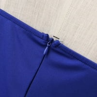 Uredske haljine B91XZ za žene za radne žene Jedno rame Solid Color Sequin Slit Long suknja Večernja
