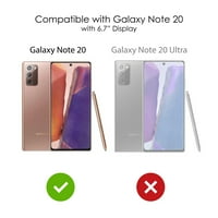 Distinconknk Clear Shootfofofofofofofoff Hybrid futrola za Samsung Galaxy Note - TPU branik akrilni